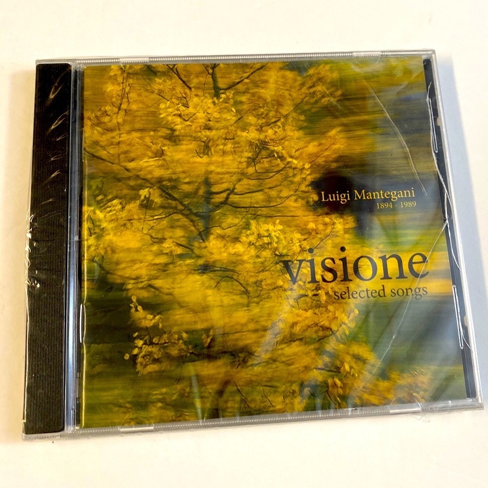 CD-LUIGI Mantegani: Visione by Canzian, Roberta (CD, 2015)